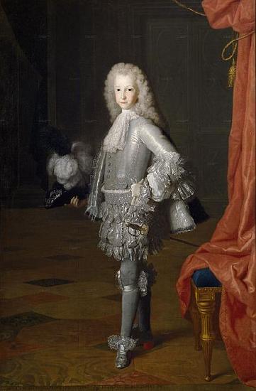 Michel-Ange Houasse Luis I principe de Asturias oil painting image